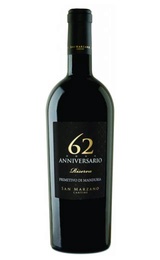 Вино San Marzano Anniversario 62 Riserva di Manduria 2017 0,75 л